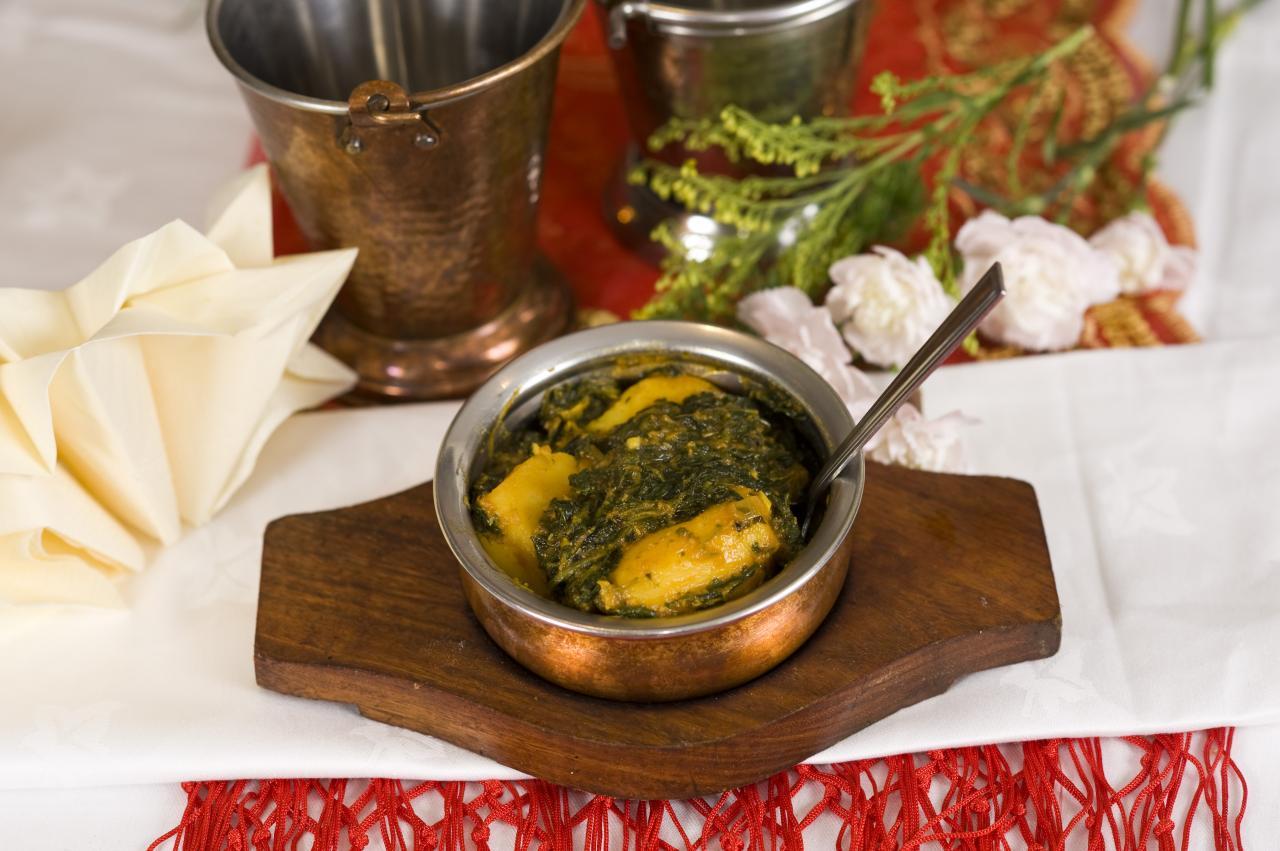 Sag Aloo